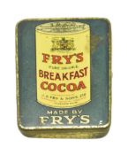 FRYS BREAKFAST COCOA - EARLY 20TH CENTURY VESTA CASE TIN