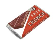 VINTAGE CHOCOLATE DUMMY BAR - MID CENTURY FRY'S CRUNCH
