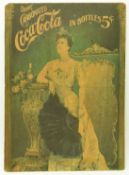 COCA-COLA - VINTAGE 1980S REPRODUCTION ADVERTISING SHOWCARD