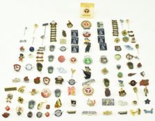 AUTOMOBILIA - ENAMEL PIN BADGES OF MOTORCYCLE & CAR INTEREST