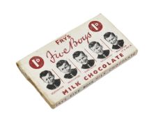 VINTAGE CHOCOLATE DUMMY BAR - MID CENTURY FRY'S CREAM