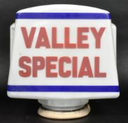 VINTAGE VALLEY SPECIAL PETROL PUMP GLOBE