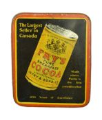 FRYS CHOCOLATE - 19TH CENTURY ADVERTISING VESTA CASE TIN