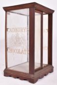EARLY 20TH CENTURY CADBURYS' CHOCOLATE ADVERTISING CABINET