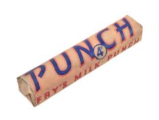 VINTAGE CHOCOLATE DUMMY BAR - MID CENTURY FRY'S PUNCH BAR