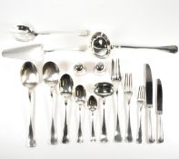 102 PIECE CANTEEN OF CHRISTOFEL AMERICA CUTLERY & CRUETS