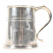SILVER TANKARD HALLMARKED 1960S MID CENTURY
