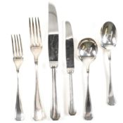 COLLECTION OF CHRISTOFEL AMERICA PATTERN CUTLERY FLATWARE