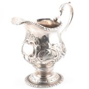VICTORIAN HALLMARKED SILVER CREAMER JUG