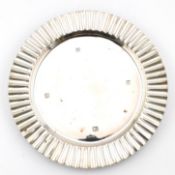 HALLMARKED SILVER PLATE 1970S