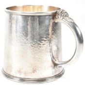 HALLMARKED SILVER TANKARD - TESSIERS BOND STREET