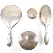EARLY 20TH CENTURY HALLMARKED SILVER DRESSING TABLE WARE