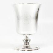 HALLMARKED SILVER JUBILEE COMMEMORATIVE GOBLET