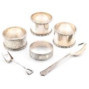 COLLECTION OF HALLMARKED SILVERWARE