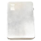 HALLMARKED SILVER CIGARETTE CASE