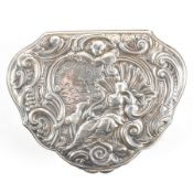 GEORGE II HALLMARKED SILVER SNUFF BOX