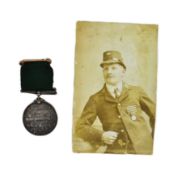 EDWARD VII VOLUNTEER LONG SERVICE MEDAL - 1ST WILTS VRC