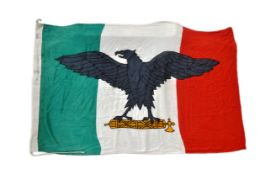 WWII SECOND WORLD WAR ITALIAN FASCIST STATE FLAG