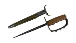 WWI FIRST WORLD WAR UNITED STATES TRENCH KNIFE