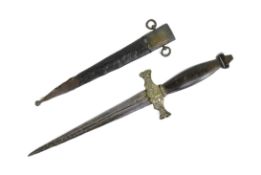 19TH CENTURY ROMANTIC MASONIC DAGGER