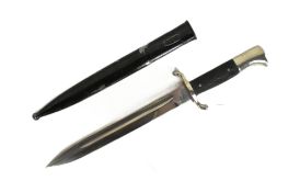 WWII SECOND WORLD WAR GERMAN FIRE POLICE PARADE BAYONET