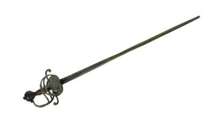 EARLY 17TH CENTURY ENGLISH RIDING SWORD