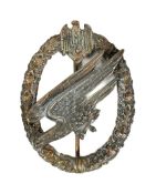 WWII GERMAN LUFTWAFFE PARATROOPER BADGE