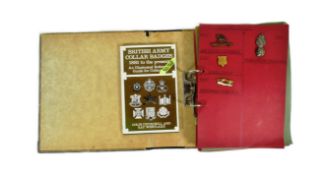 LARGE COLLECTION OF MILITARY CAP BADGES / COLLAR BADGES