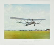 GERALD COULSON - 'CROYDON DEPARTURE - THE GOLDEN YEARS' PRINT