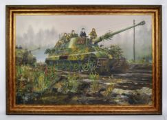 RANDAL WILSON - MORNING MIST - OIL ON CANVAS