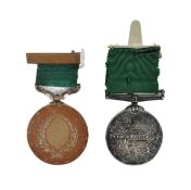 VICTORIAN LONG SERVICE VOLUNTEER MEDALS - BRISTOL RIFLES