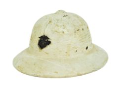 WWII SECOND WORLD WAR USMC 1943 DATED TROPICAL HELMET