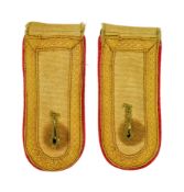 WWII SECOND WORLD WAR GERMAN AFRIKA KORPS SHOULDER TABS