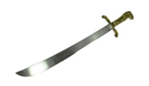 MARTINDALE MACHETE BLADE WITH BRASS EAGLE HEAD HILT