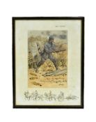 SNAFFLES (1884-1967) - PRINT DEPICTING WW2 SOLIDER