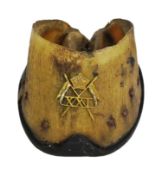 VICTORIAN BRITISH CAVALRY 21ST LANCERS HORSE HOOF