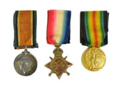 WWI FIRST WORLD WAR MEDAL TRIO - ROYAL FUSILIERS