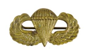 WWII SECOND WORLD WAR UNITED STATES PARATROOPER WINGS BADGE
