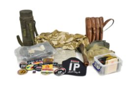 COLLECTION OF ASSORTED POST WAR MILITARIA