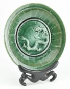 STONEWARE GREEN GLAZED 