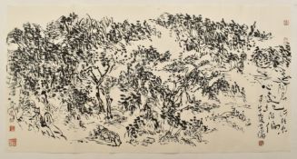 ZHAO XUELUN 赵学伦 (SHANDONG 1955) - UNTITLED