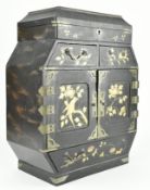 JAPANESE MEIJI LACQUERED KODANSU ABLE CABINET 日本明治桌柜