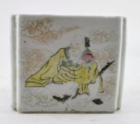 QING TONGZHI MILLE ROSE WATER POT 清 同治 俞子明 线绛彩