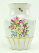 HEREND HUNGARY HAND PAINTED PORCELAIN VASE