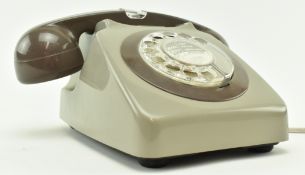 VINTAGE MID CENTURY GPO 746 TWO TONE FLASHING TELEPHONE