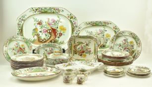 EARLY 20TH CENTURY COPELAND'S SPODE ' PHOENIX ' PART DINNER SET