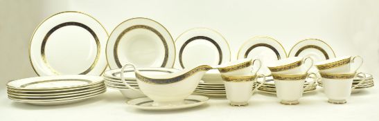 ROYAL DOULTON - HARLOW - PART TEA & DINNER SERVICE