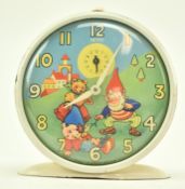 VINTAGE MID CENTURY ENID BLYTON NODDY CLOCK BY SMITHS