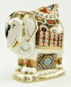 ROYAL CROWN DERBY - IMARI INDIAN ELEPHANT GOLD STOPPER