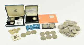 COLLECTION OF 20TH CENTURY 5 SHILLING COINS